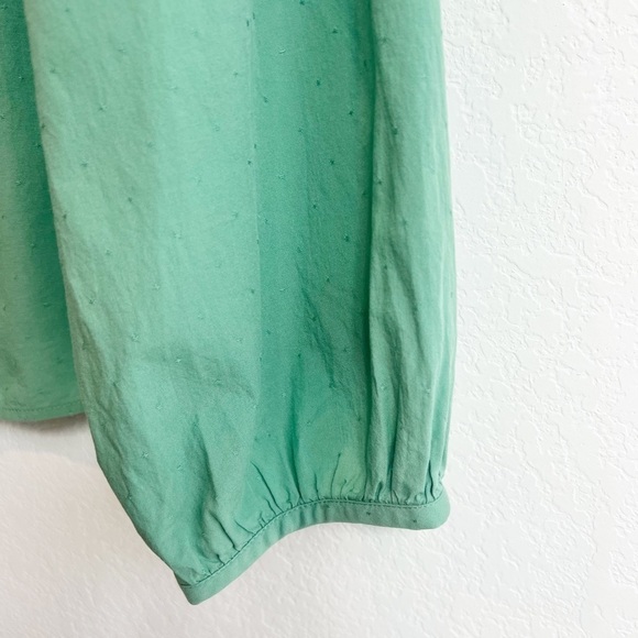 UNIVERSAL THREAD WOMEN'S GREEN LONG SLEEVE BLOUSE SIZE LARGE - Picture 4 of 7